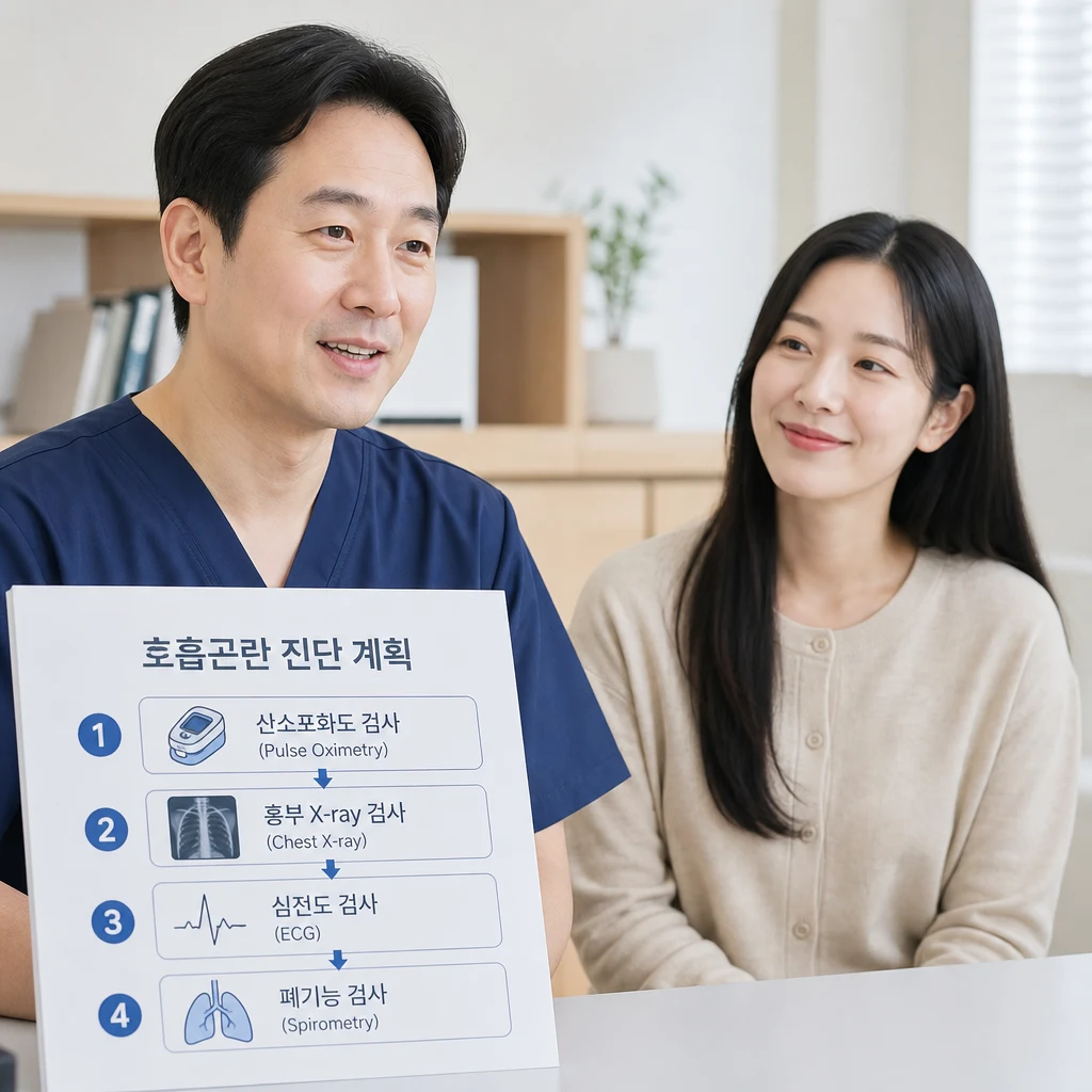 대구 호흡기내과 : 호흡곤란의 진단 방법은 어떤 것이 있나요?